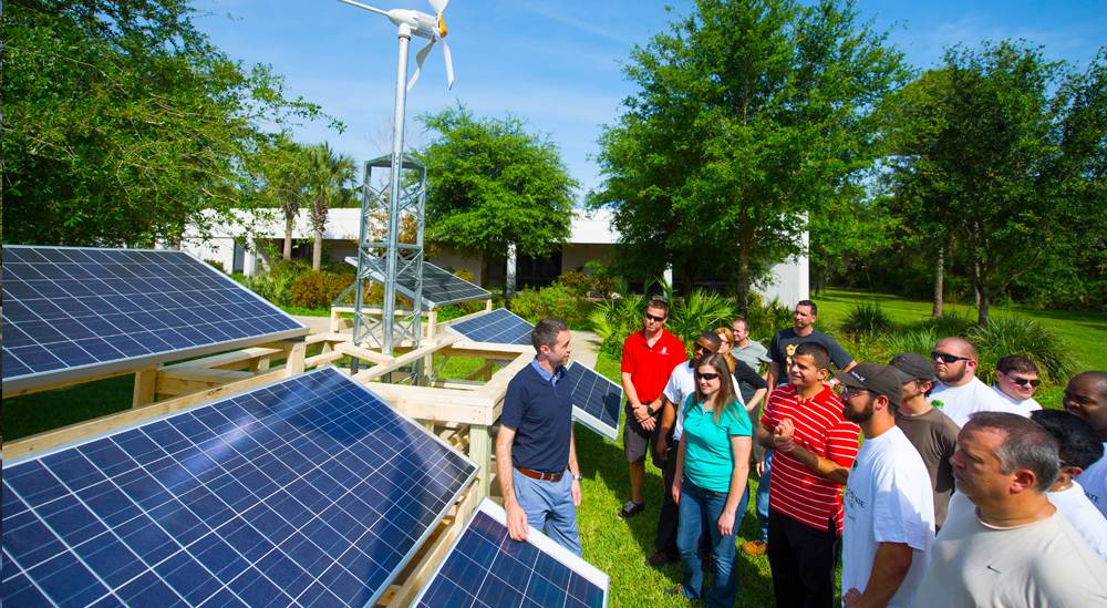 Palm Beach State College launches students into high-demand industries, such as renewable energy, through real-world programs, outstanding faculty and career-shaping internships.