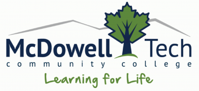 School logo for McDowell Technical Community College in Marion NC