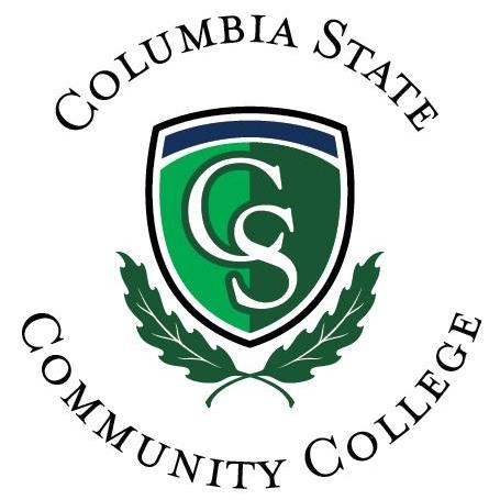 School logo for Columbia State Community College in Columbia TN