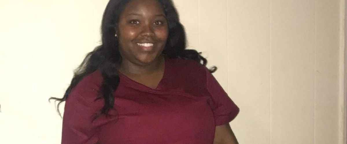 Destiny Powell, medical assistant at St. Theresa’s OBGYN in Snellville, Georgia