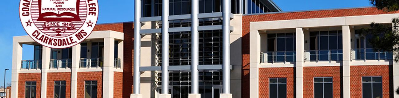 Coahoma Community College campus in Clarksdale, Mississippi