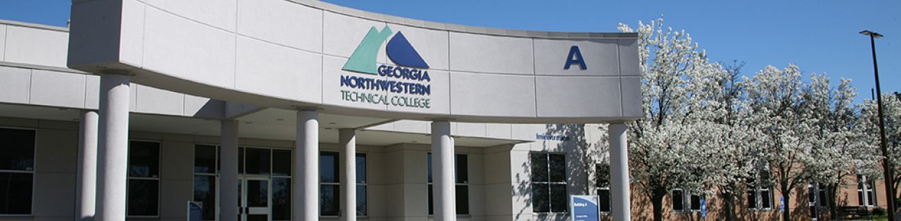 Campus building on Georgia Northwestern Technical College in Rome GA