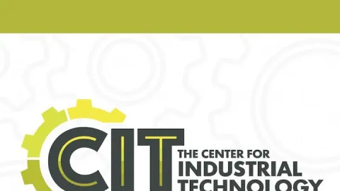 GateWay Center for Industrial Technology logo on green background. 