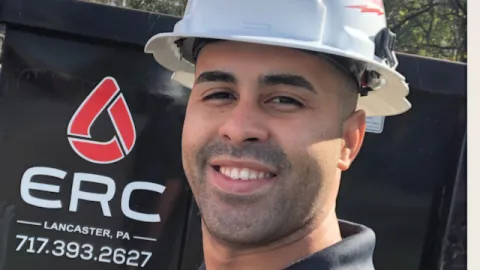 Julio Dejesus, environmental technician