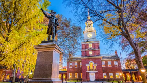 Independence Hall in Philadelphia, Pennsylvania