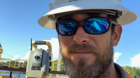 Zachary Clark Gooch, surveying and mapping technician