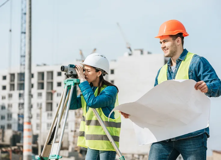 Good survey technicians possess unique skills, including a clear understanding of geometry and the ability to take concise measurements of an area.