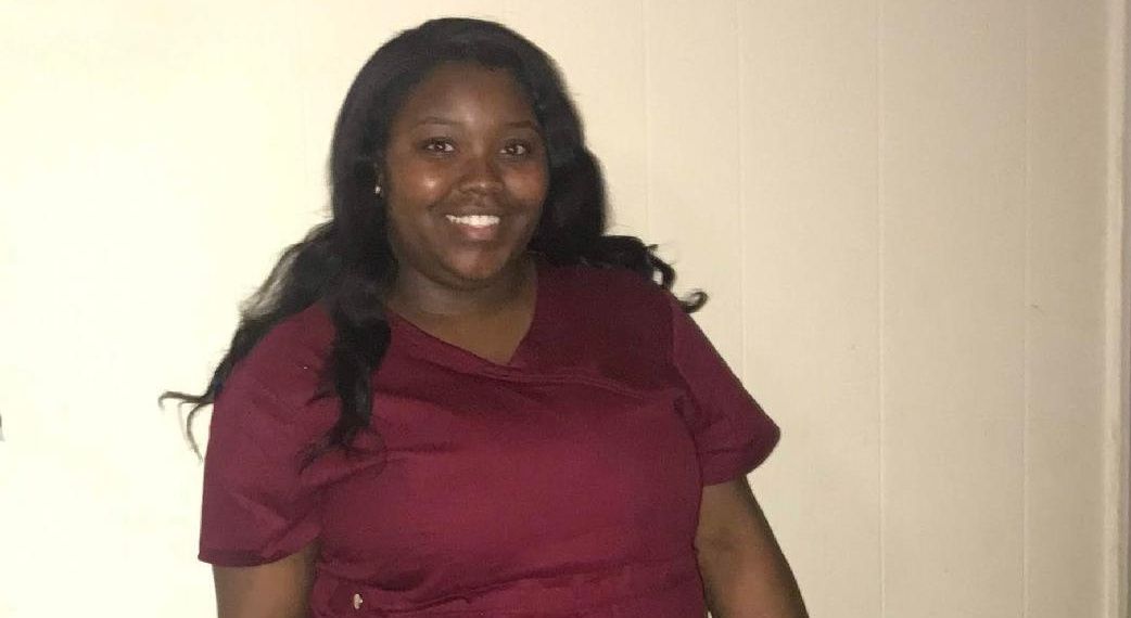 Destiny Powell, medical assistant at St. Theresa’s OBGYN in Snellville, Georgia