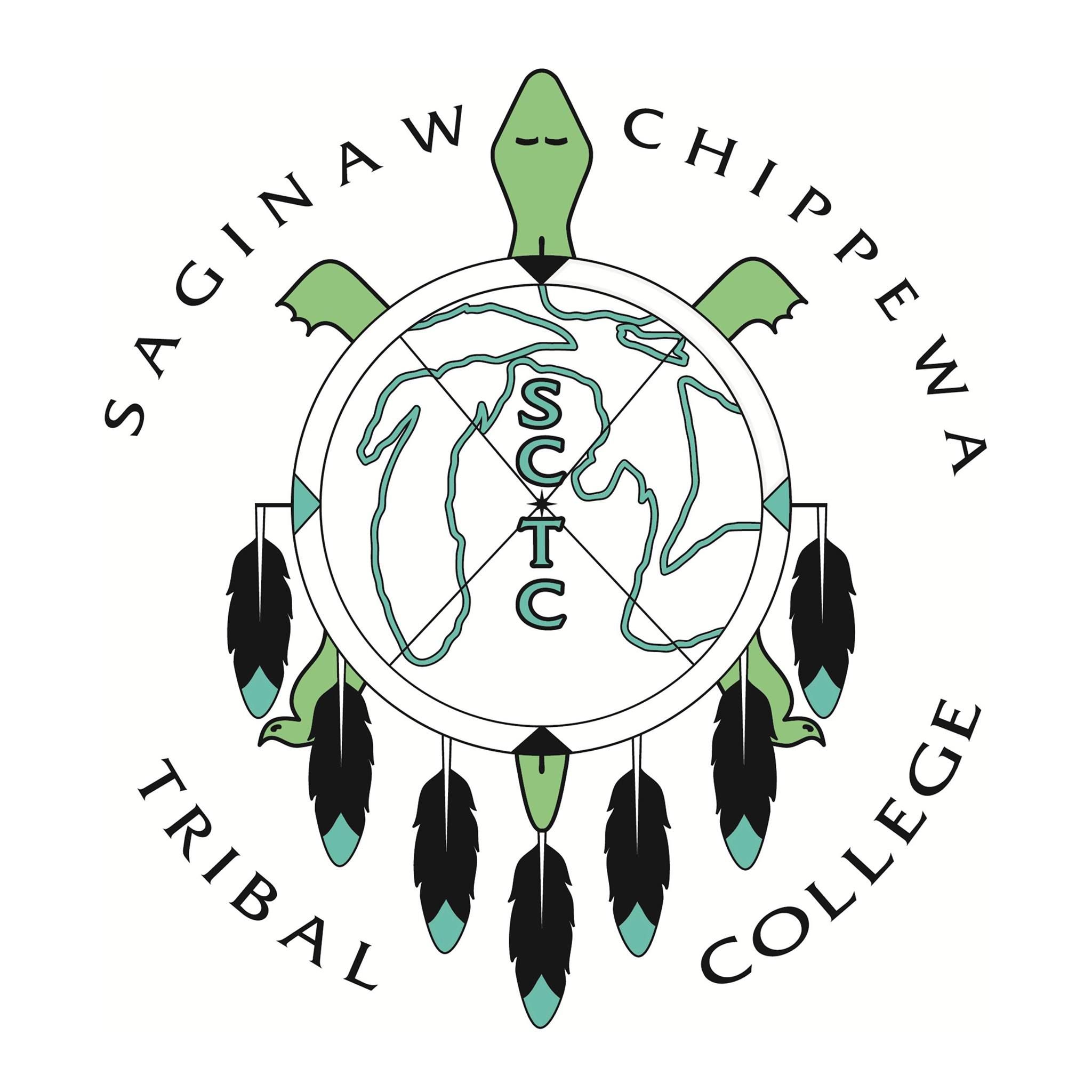 School logo for Saginaw Chippewa Tribal College in Mt Pleasant MI