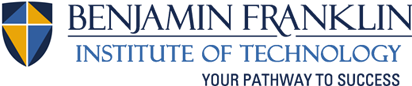 School logo for Benjamin Franklin Institute of Technology in Boston MA