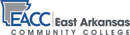 School logo for East Arkansas Community College in Forrest City AR