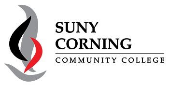 School logo for Corning Community College in Corning NY