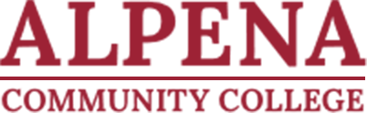 School logo for Alpena Community College in Alpena MI