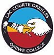 School logo for Lac Courte Oreilles Ojibwa Community College in Hayward WI