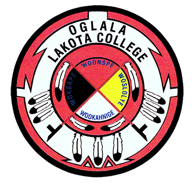 School logo for Oglala Lakota College in Kyle SD