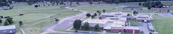 Aerial view of Allen Community College campus in Iola KS