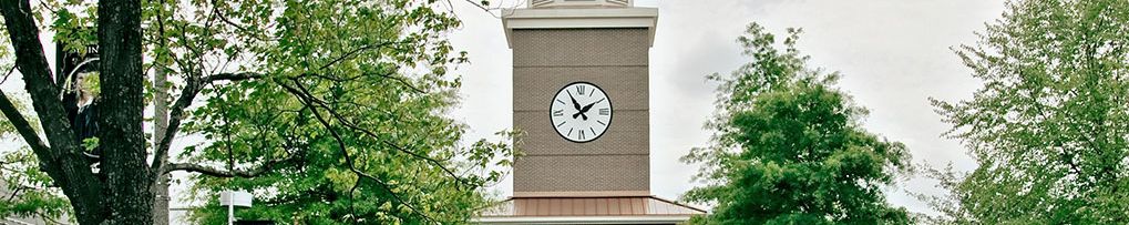 Clock tower on Hopkinsville Community College campus in Hopkinsville KY