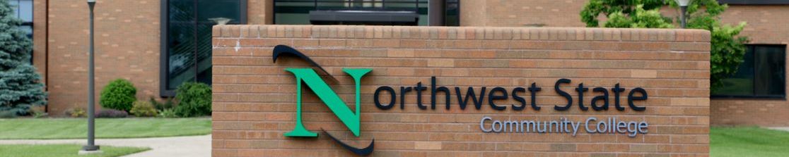 Brick sign on campus of Northwest State Community College in Archbold OH