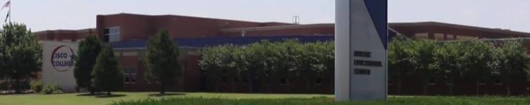 Campus view of Cisco College in Cisco TX