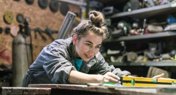 In many of the skilled trades, the gender wage gap is almost nonexistent, making the trades especially attractive for women. (Credit: Aerogondo2/Shutterstock)