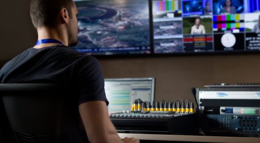Broadcast engineers operate, monitor and adjust the controls at sound boards and other equipment used in radio and TV