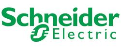 Schneider Electric logo on white background