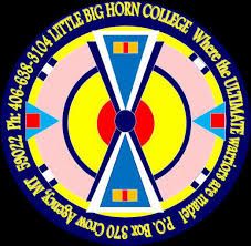 School logo for Little Big Horn College in Crow Agency MT