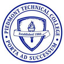 logo for Piedmont Technical College in SC