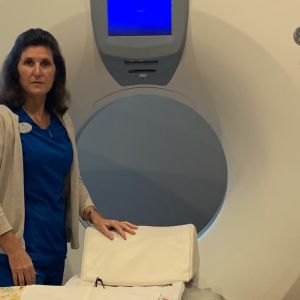 Amy Ward, radiology tech ambassador, at St. Augustine Imaging Center
